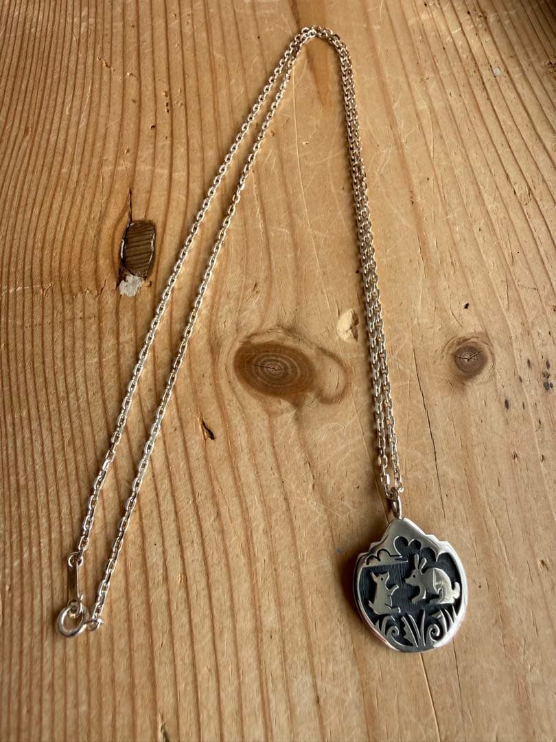 ホピ族　Raymond・Kyasyousie　ペンダントトップ　シルバーチェーン