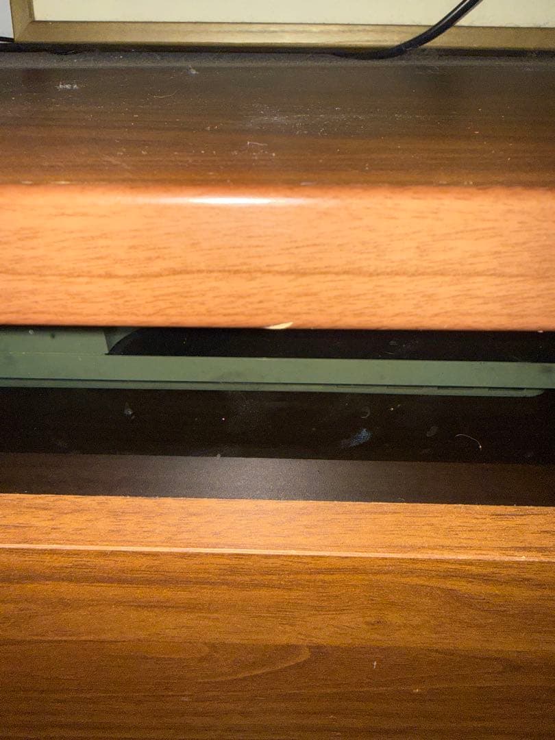 ウッド調モダンテレビ台 引き出し付き