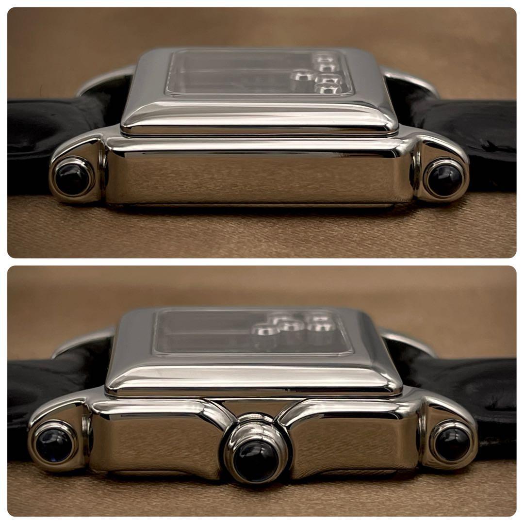 T157 ショパール ハッピースポーツ 5Pダイヤ 8892 クオーツ 箱付き