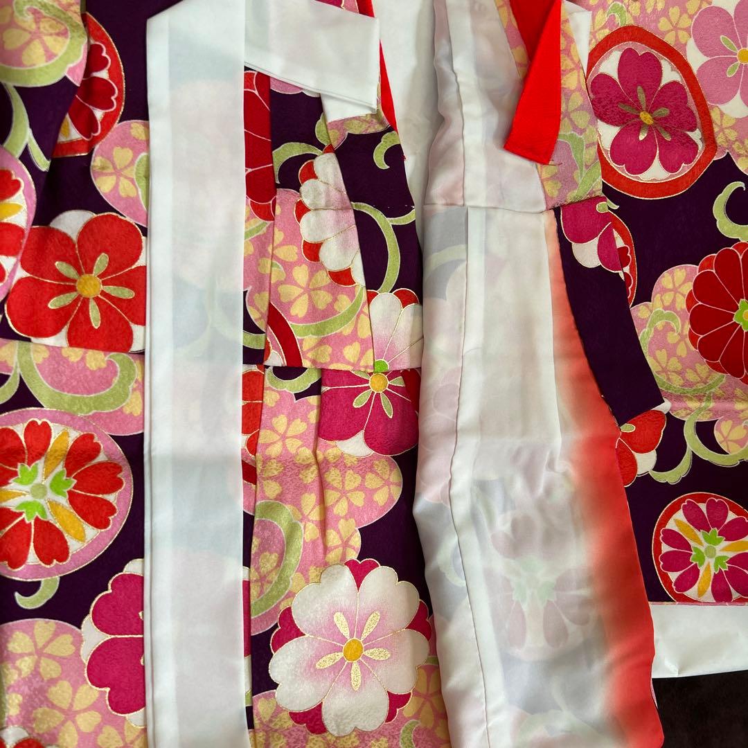 式部浪漫 3歳七五三 かわいい着物被布セット