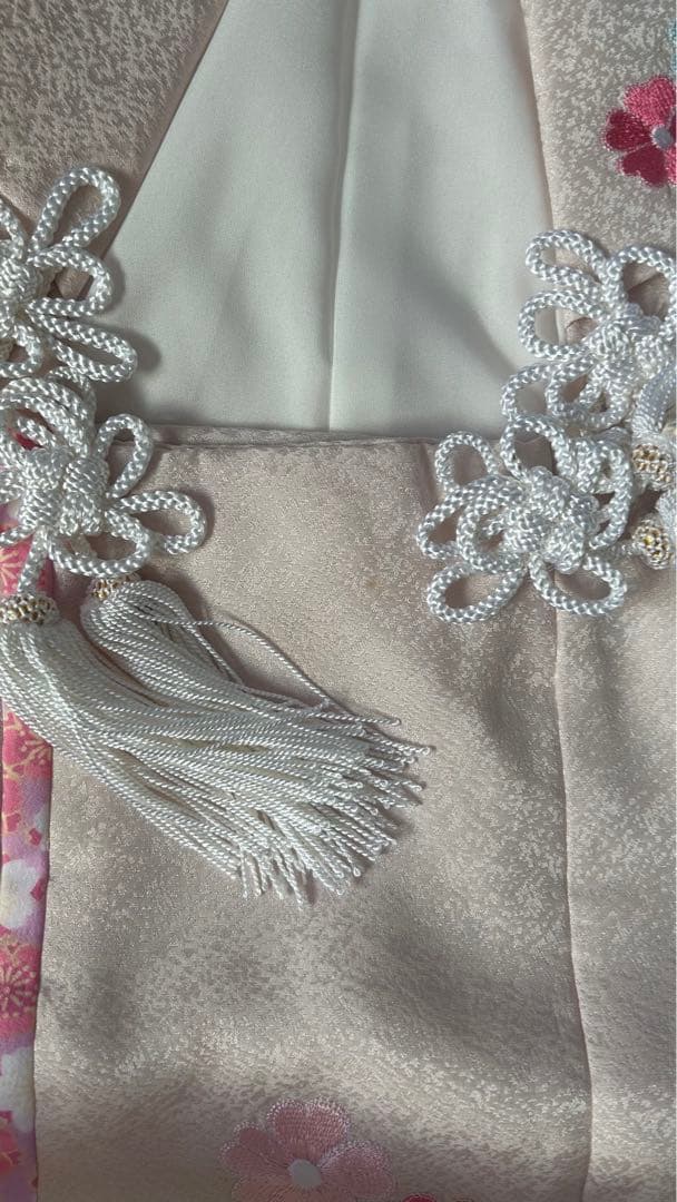 式部浪漫 3歳七五三 かわいい着物被布セット