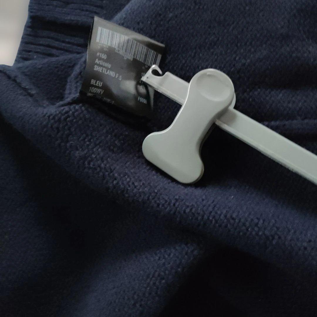 【再値下げ】PRADA カシミヤネイビー タイトスカート 前スリット　新品未使用