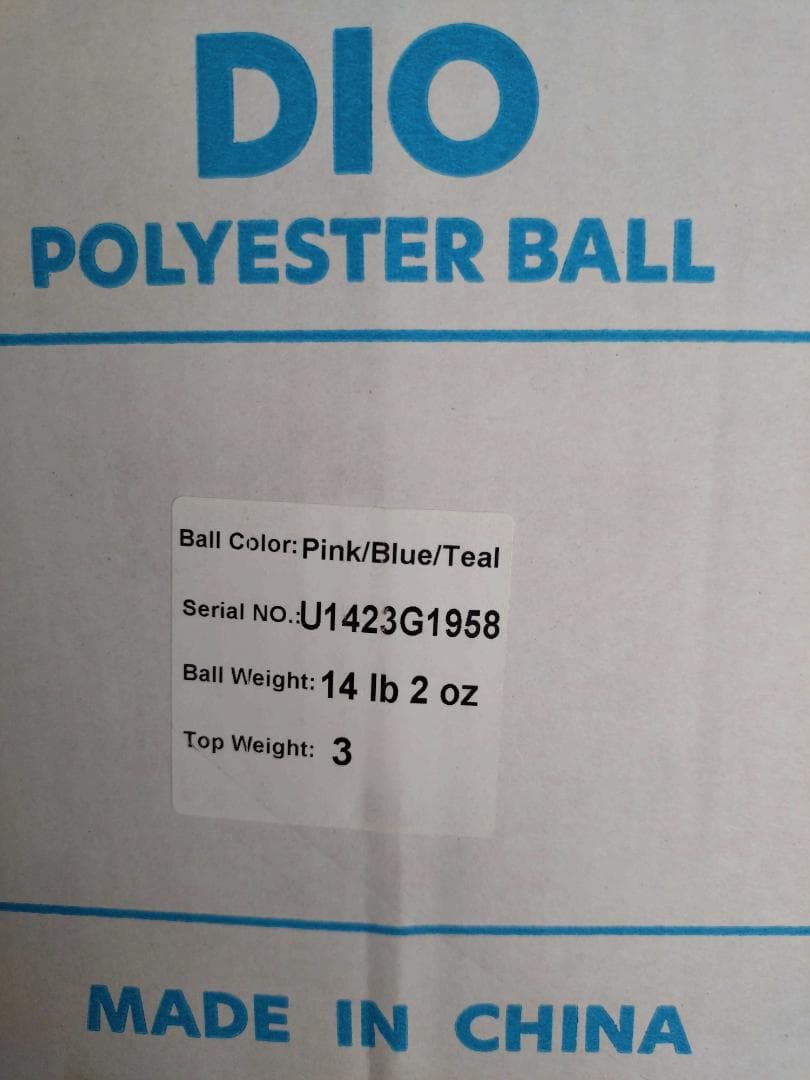 ボウリングボール SUNBRIDGE DIO サンブリッジ ディオ 14 未使用