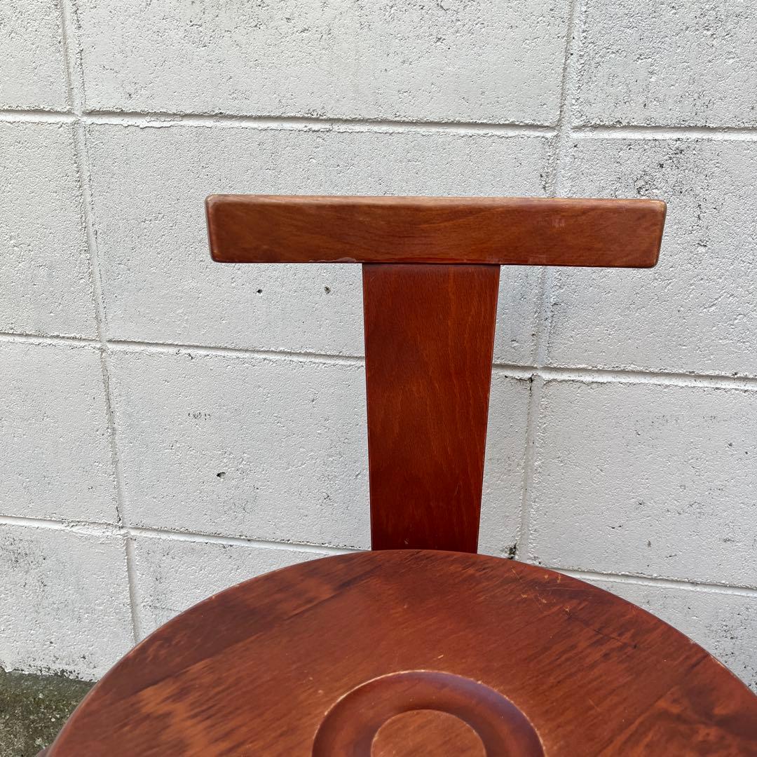 ビンテージ古家具◾️KOIZUMI 小泉 木製スタッキングチェア 木製チェア 椅子