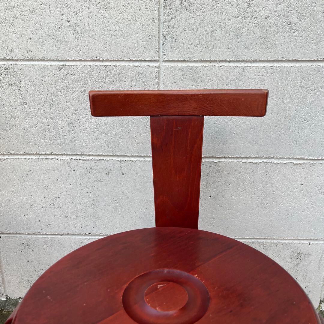 ビンテージ古家具◾️KOIZUMI 小泉 木製スタッキングチェア 木製チェア 椅子