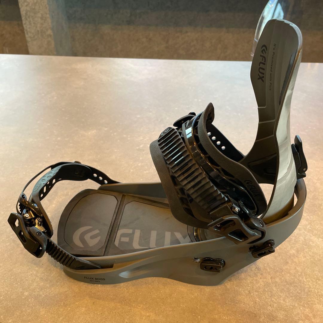 FLUX スノーボードビンディング ブラック/グレー
