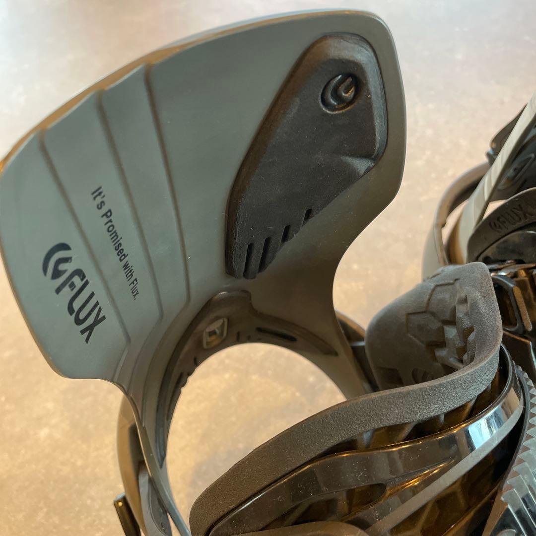FLUX スノーボードビンディング ブラック/グレー
