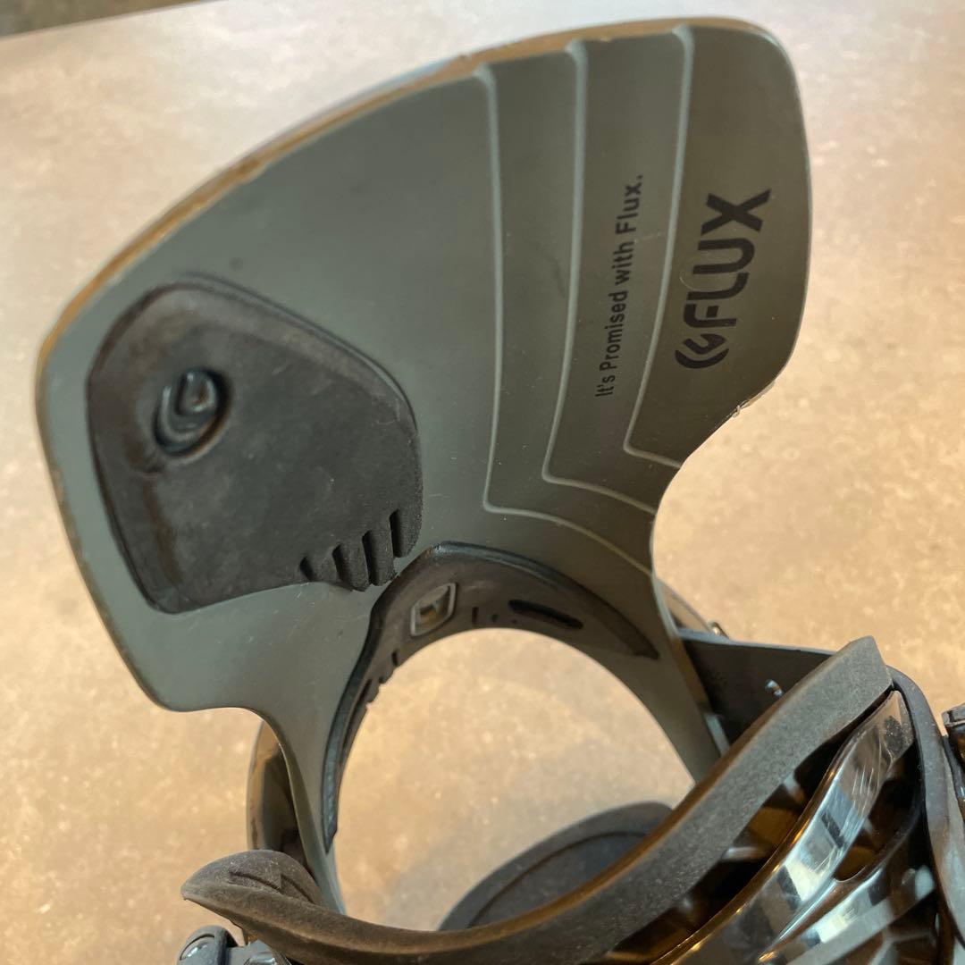 FLUX スノーボードビンディング ブラック/グレー
