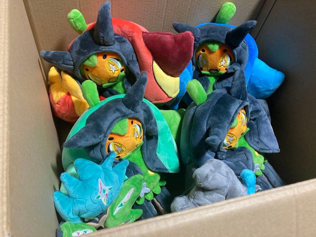 あ*ー様 ポケットモンスターSV オーガポン　ぬいぐるみ7体セット