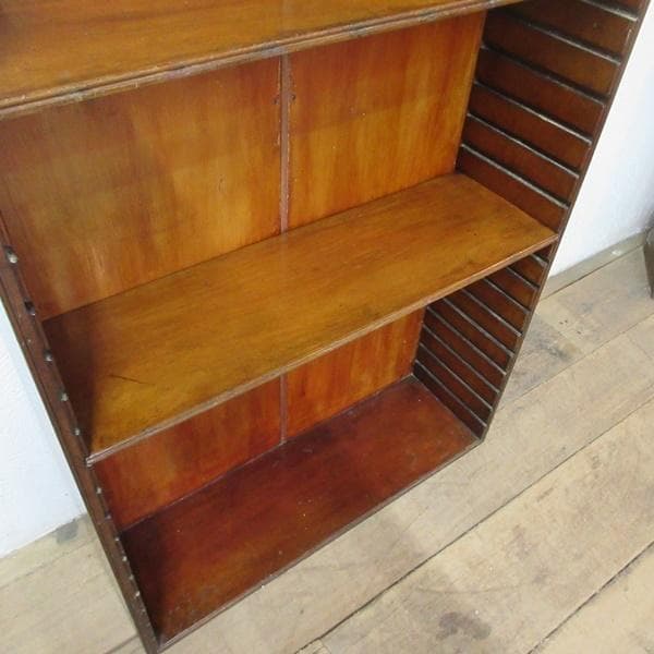 イギリス アンティーク 家具 ブックシェルフ ブックケース 本棚 6865d