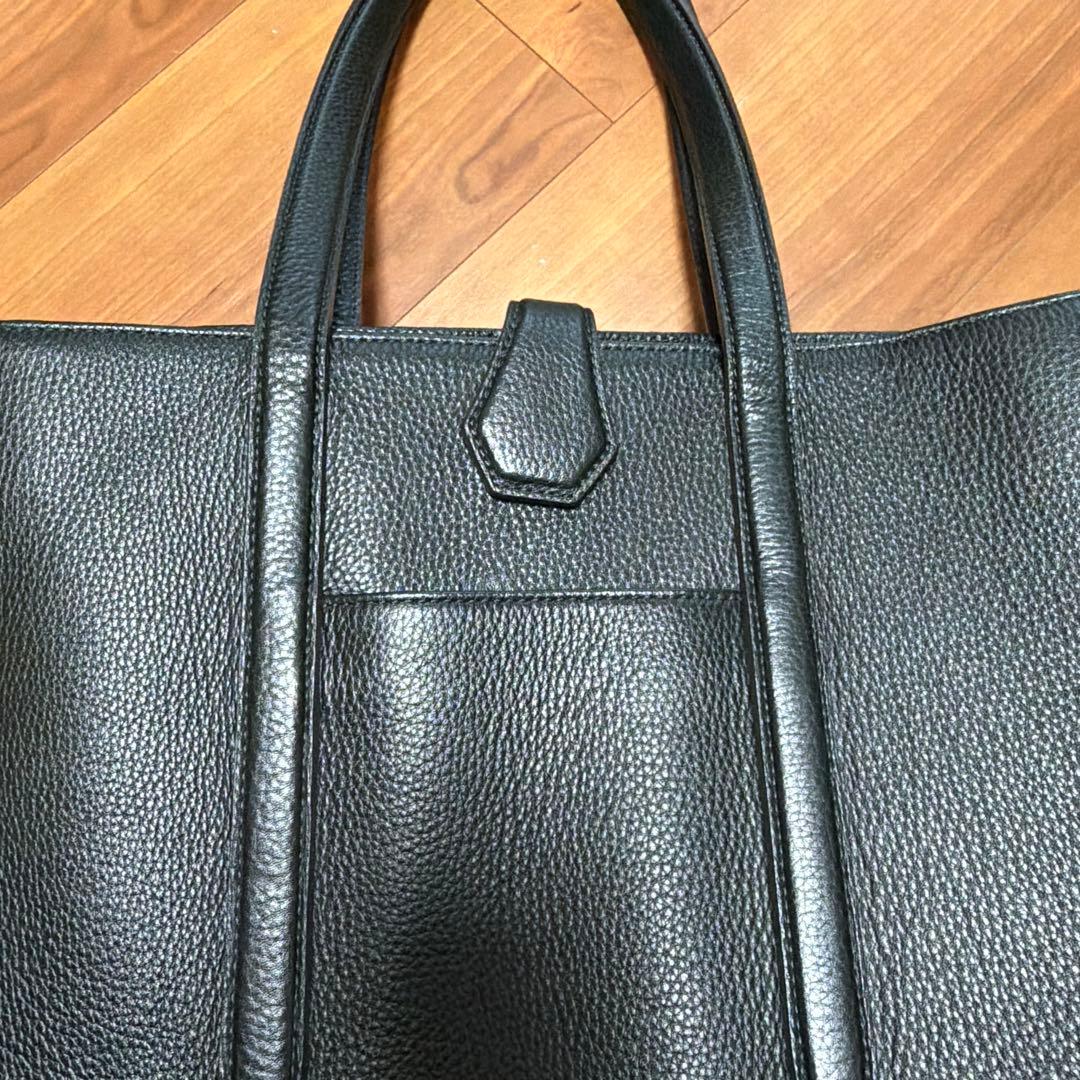 ETiAM スクエアトートバッグ British Green