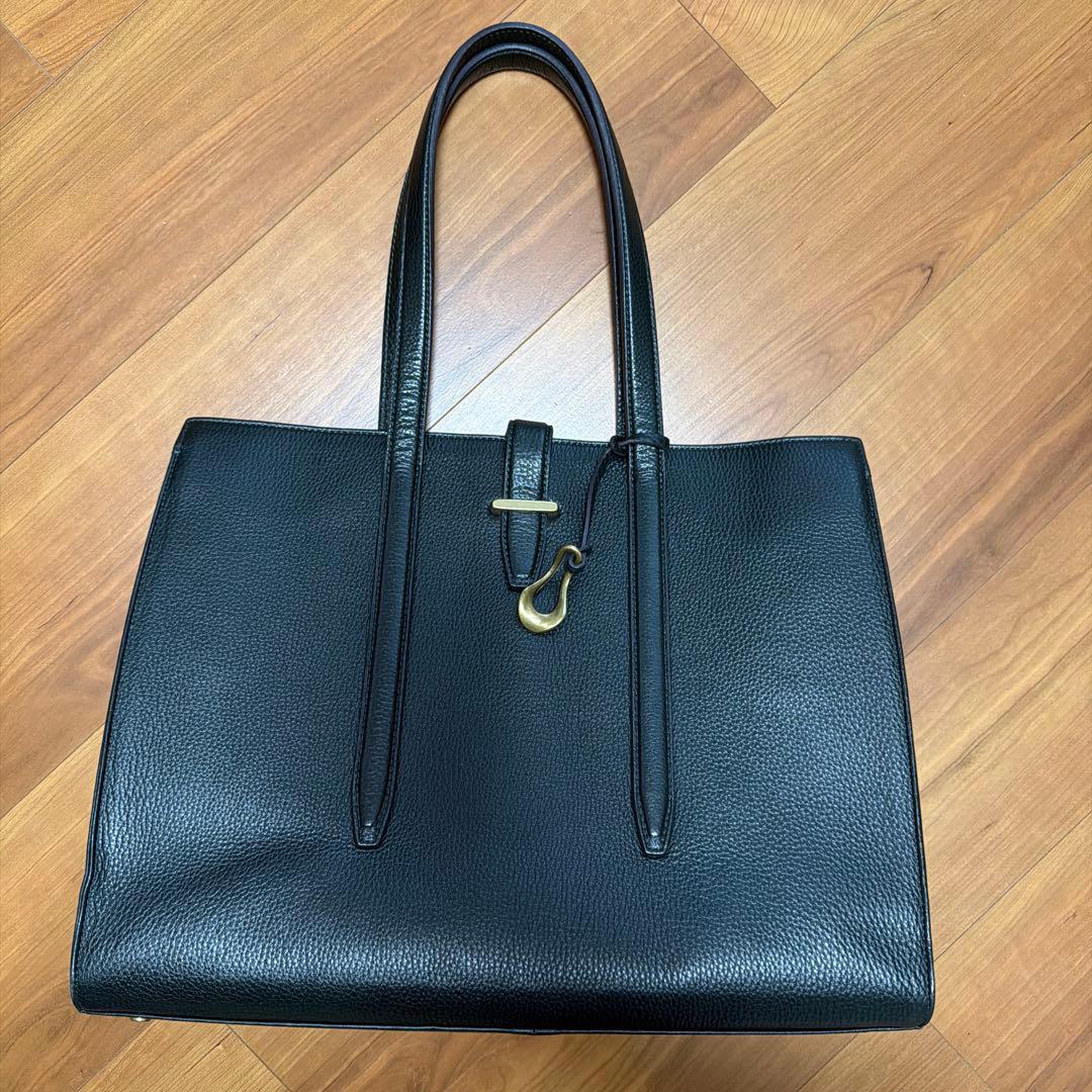 ETiAM スクエアトートバッグ British Green