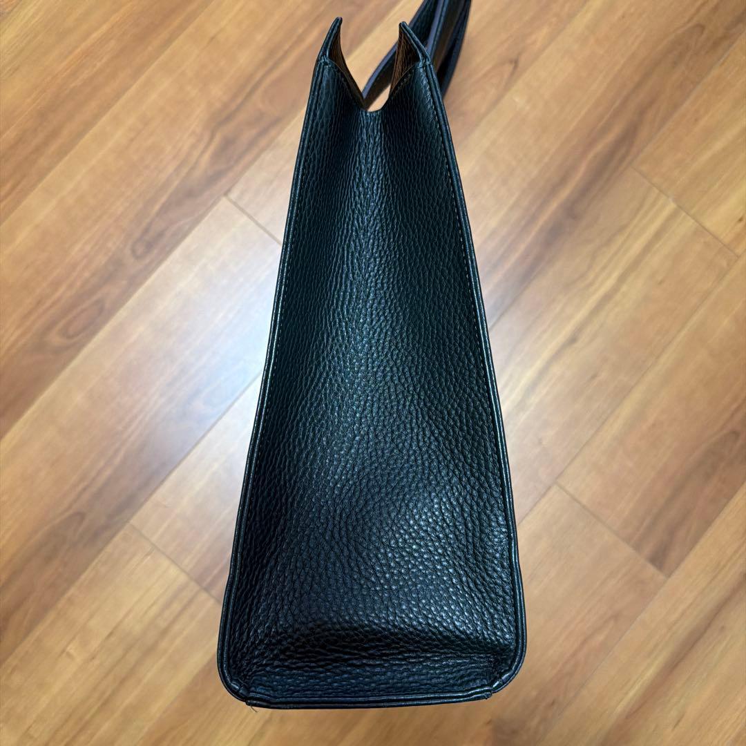 ETiAM スクエアトートバッグ British Green