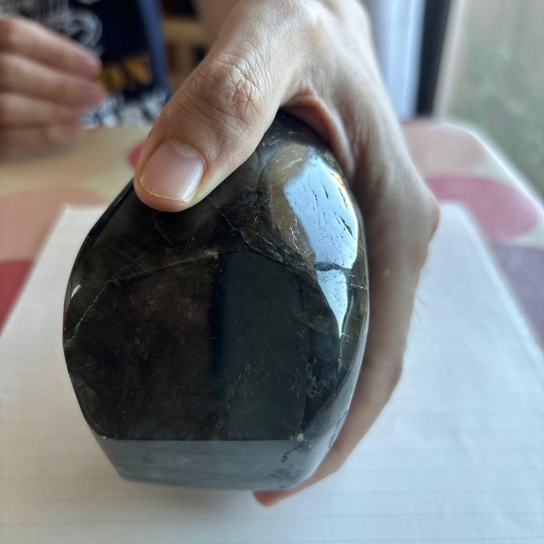 ラブラドライト 約1kg 鑑賞石 原石 自然石 鉱物 水石 誕生石 宝石 鉱石