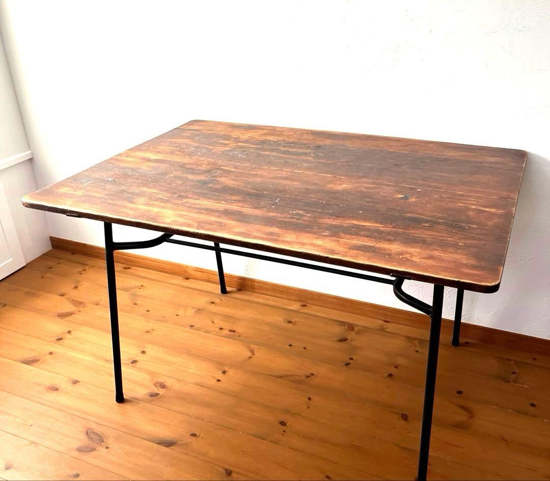 アンティーク　ダイニングテーブル　送料・開梱・設置料込み　アンティークテーブル