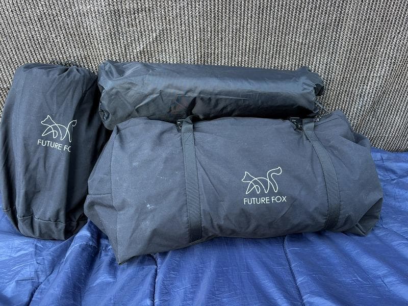 FUTUREFOX フォックスベース エボ ブラック 前幕 インナーテント付き