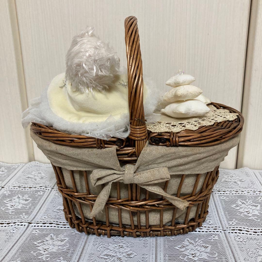 イマン　マリカ　アミナクリスマスベアバスケット　コラージュ