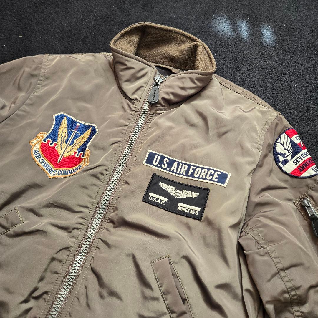 AVIREXアヴィレックスMA-1 USAFアメリカ空軍70周フライトジャケット