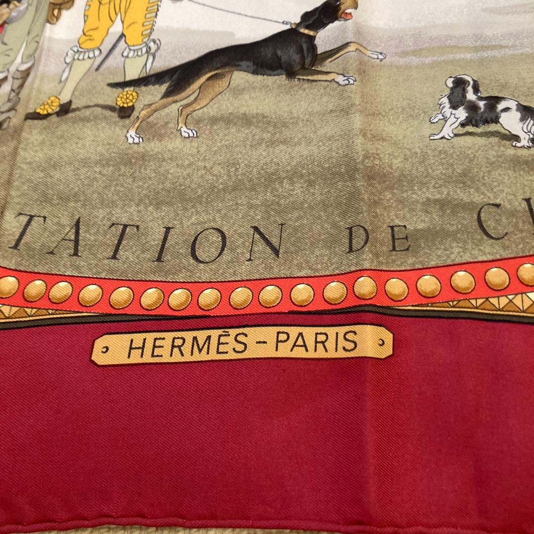 HERMÈS 馬術テーマ スカーフ