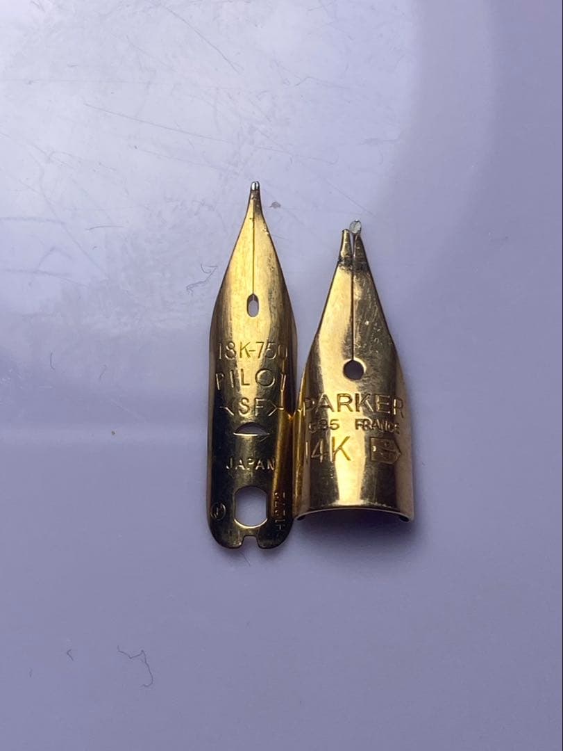 No.132 金無垢18K 0.25g 14k 0.52g 金 24K 純金