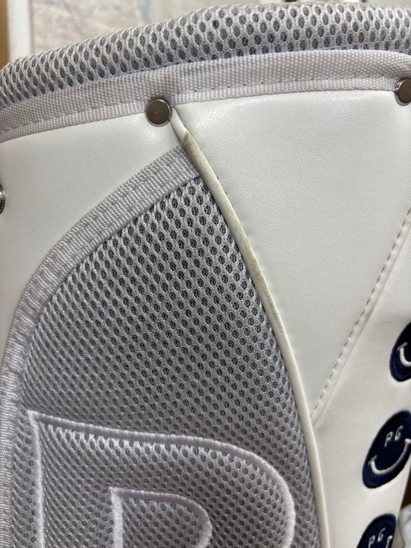 PEARLY GATES キャディバッグ ホワイト ⭐︎各カバーセット⭐︎