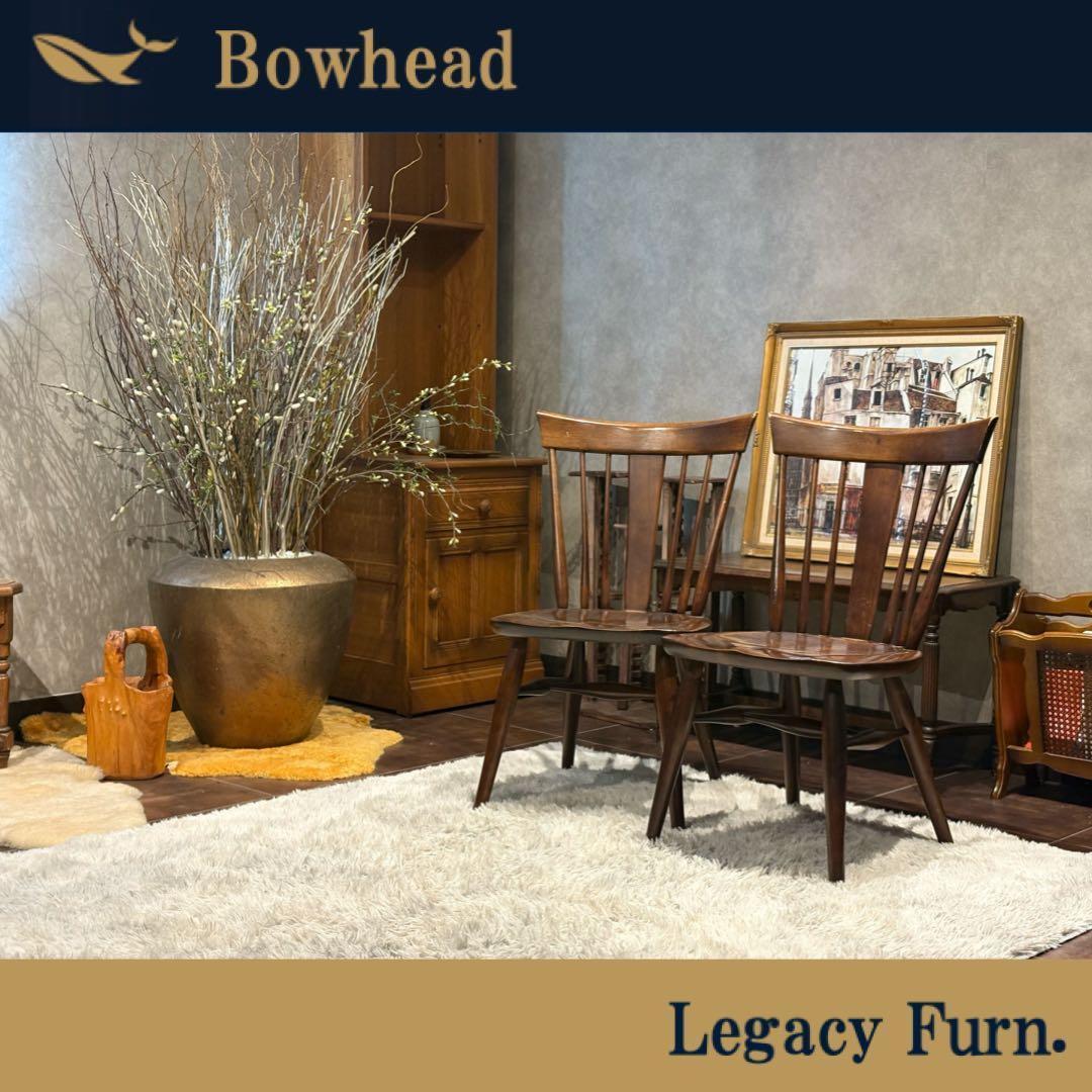 ①KASHIWA 柏木工　ウィンザーチェア　スポークチェア　アンティーク　SY