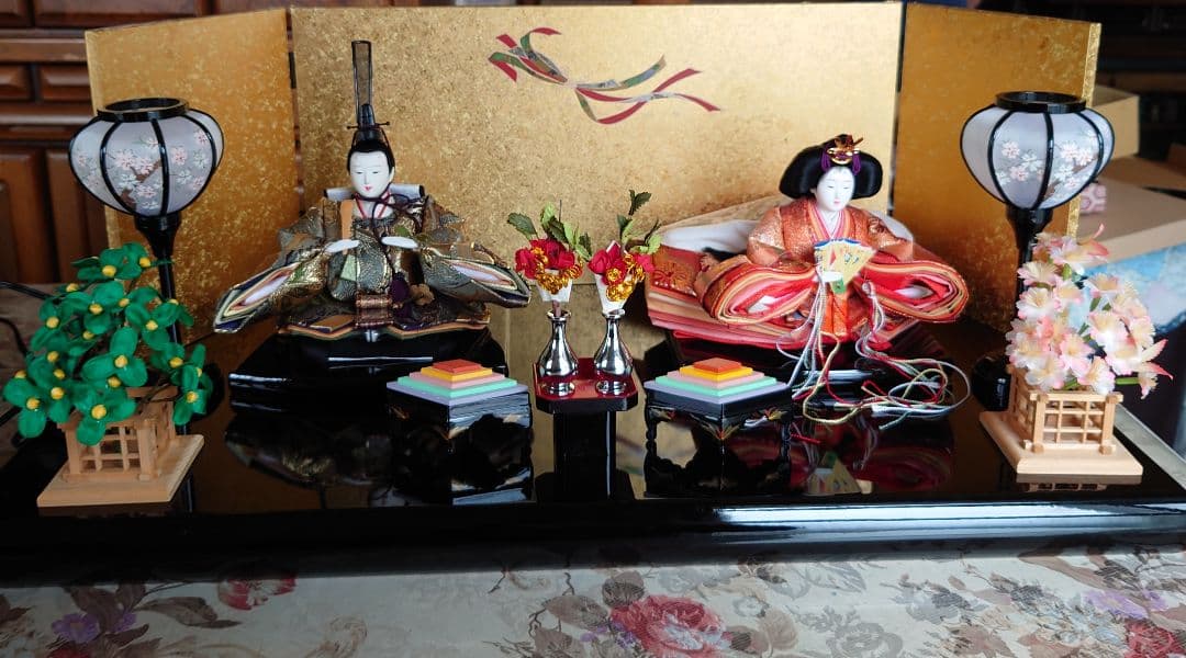 超オススメ☆可愛い顔♪♪雛人形飾り 徳川作