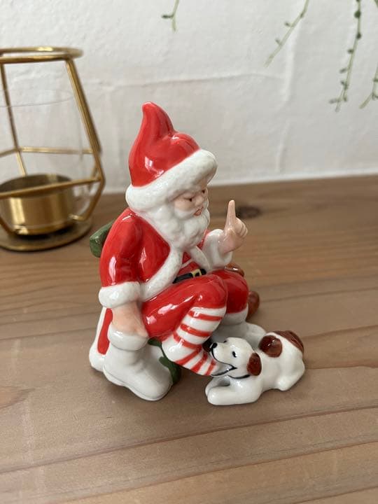 ロイヤルコペンハーゲン　アニュアルサンタクロースフィギュリン　クリスマス2012