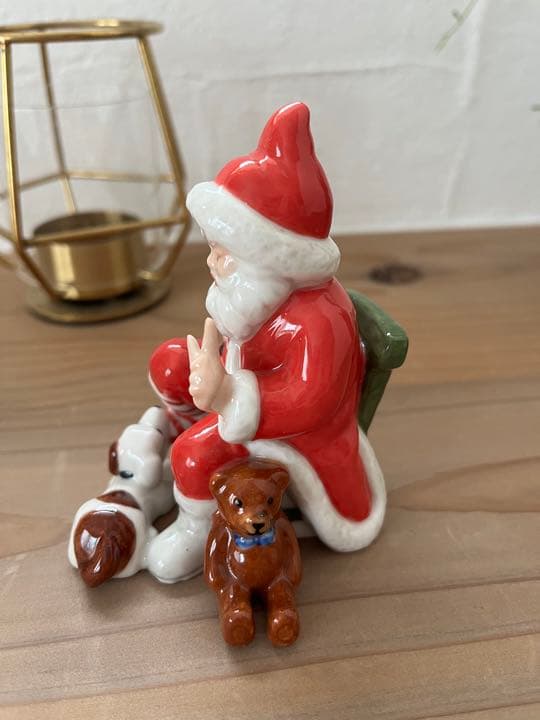 ロイヤルコペンハーゲン　アニュアルサンタクロースフィギュリン　クリスマス2012