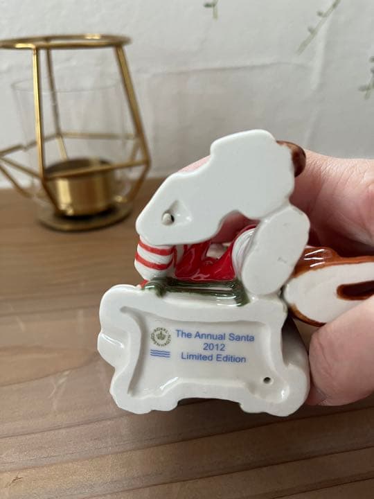 ロイヤルコペンハーゲン　アニュアルサンタクロースフィギュリン　クリスマス2012