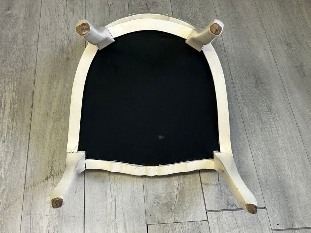 アンティーク調　マホガニー　クラシック　猫脚　ヨーロピアンチェア　宮殿家具