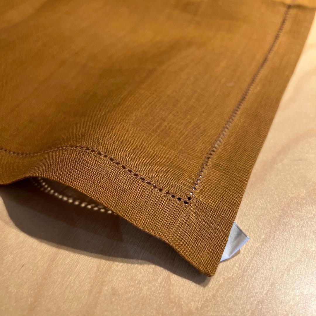 ✳︎ HERMÈS ✳︎ ナプキン 2枚組 ブラウン