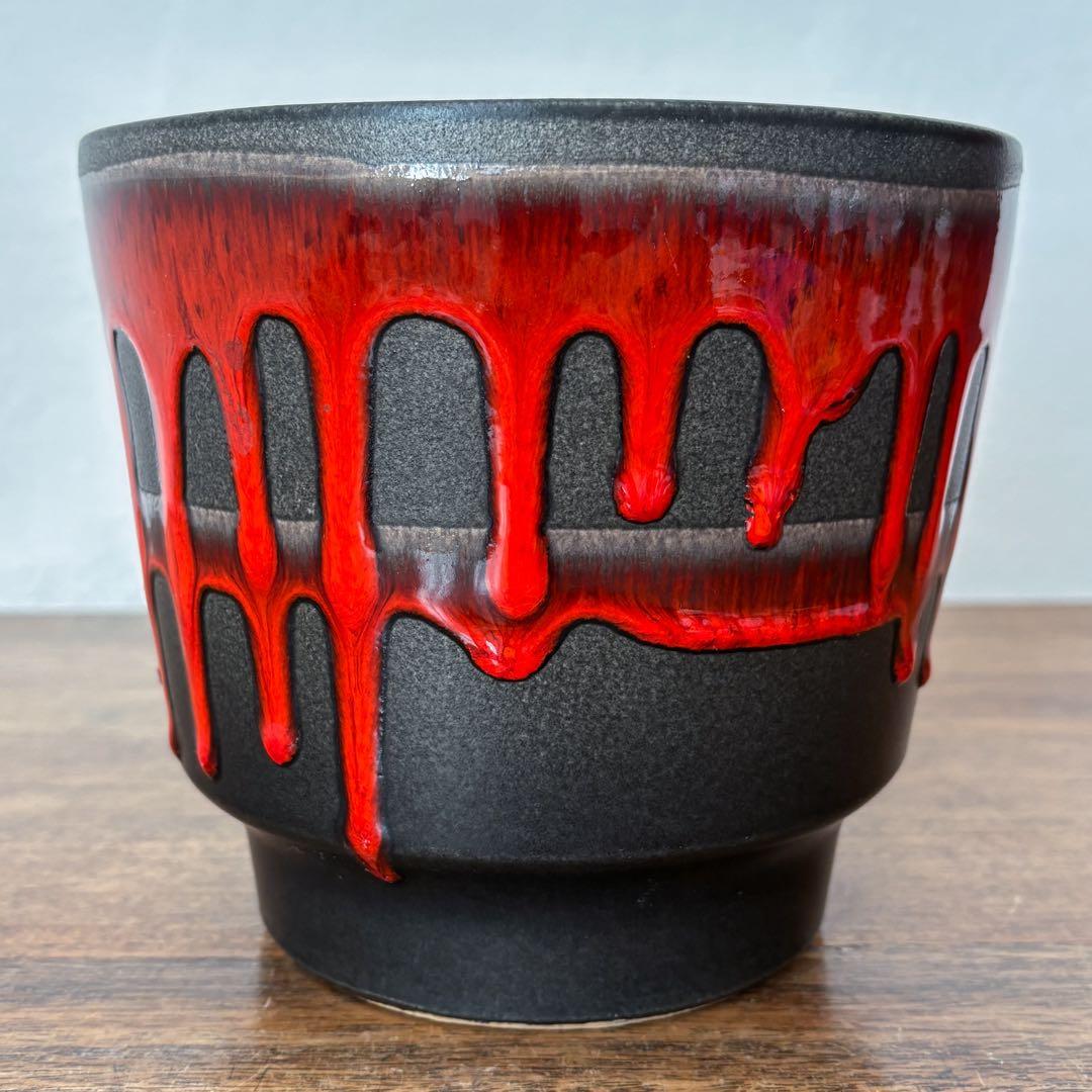 【ドイツ Fohr Keramikの鉢カバー】T-9 Fat Lava