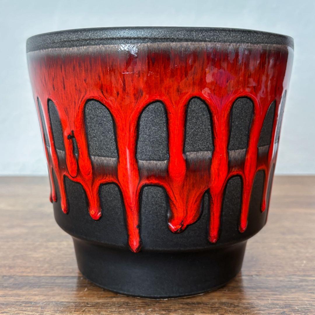 【ドイツ Fohr Keramikの鉢カバー】T-9 Fat Lava