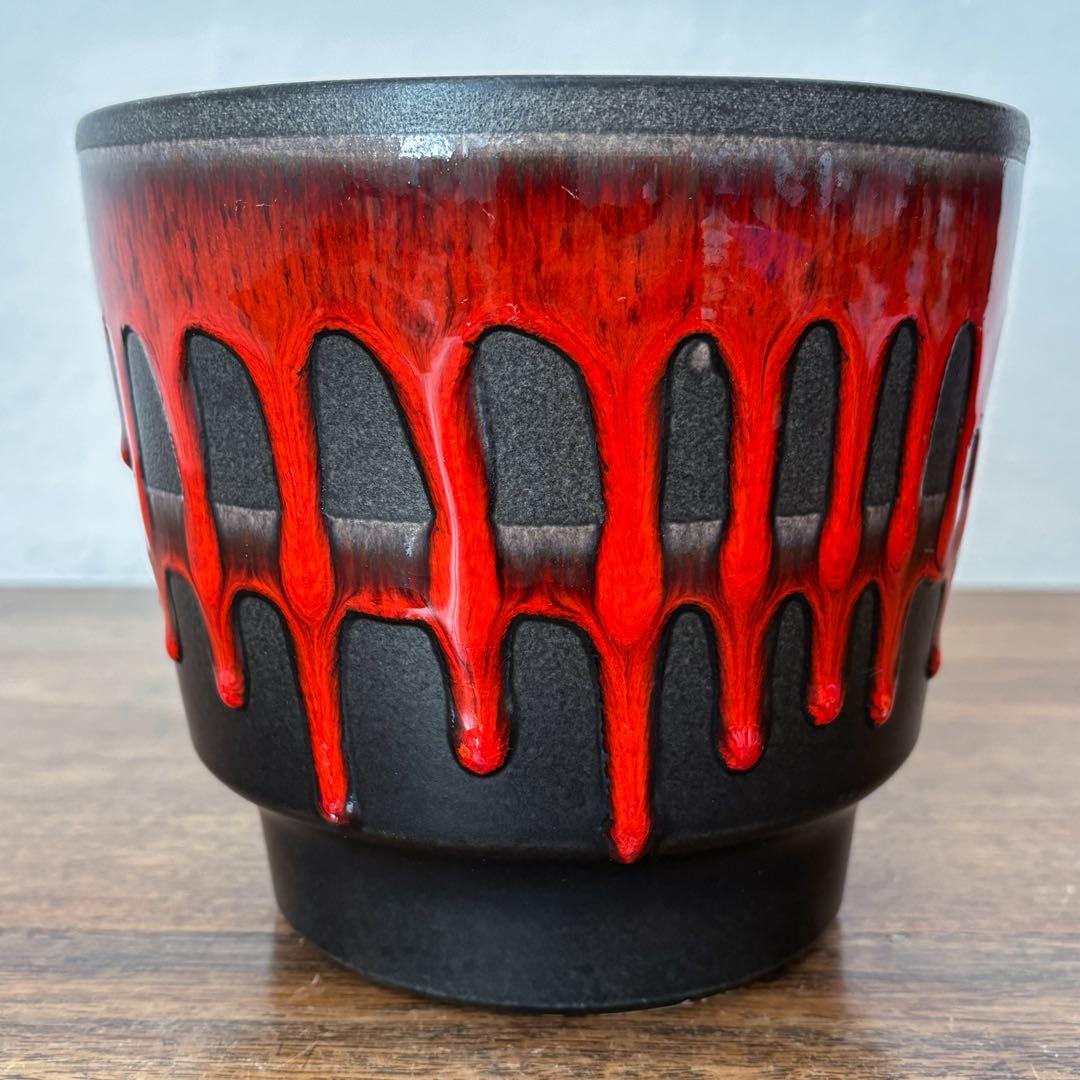 【ドイツ Fohr Keramikの鉢カバー】T-9 Fat Lava