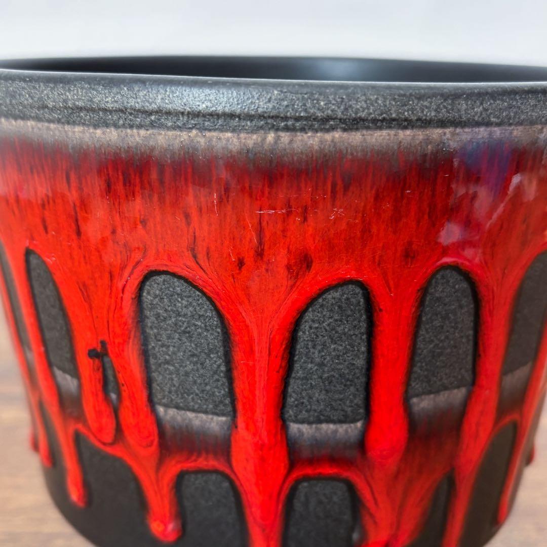 【ドイツ Fohr Keramikの鉢カバー】T-9 Fat Lava