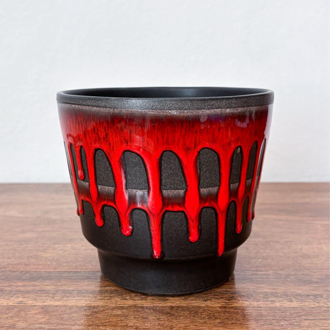 【ドイツ Fohr Keramikの鉢カバー】T-9 Fat Lava