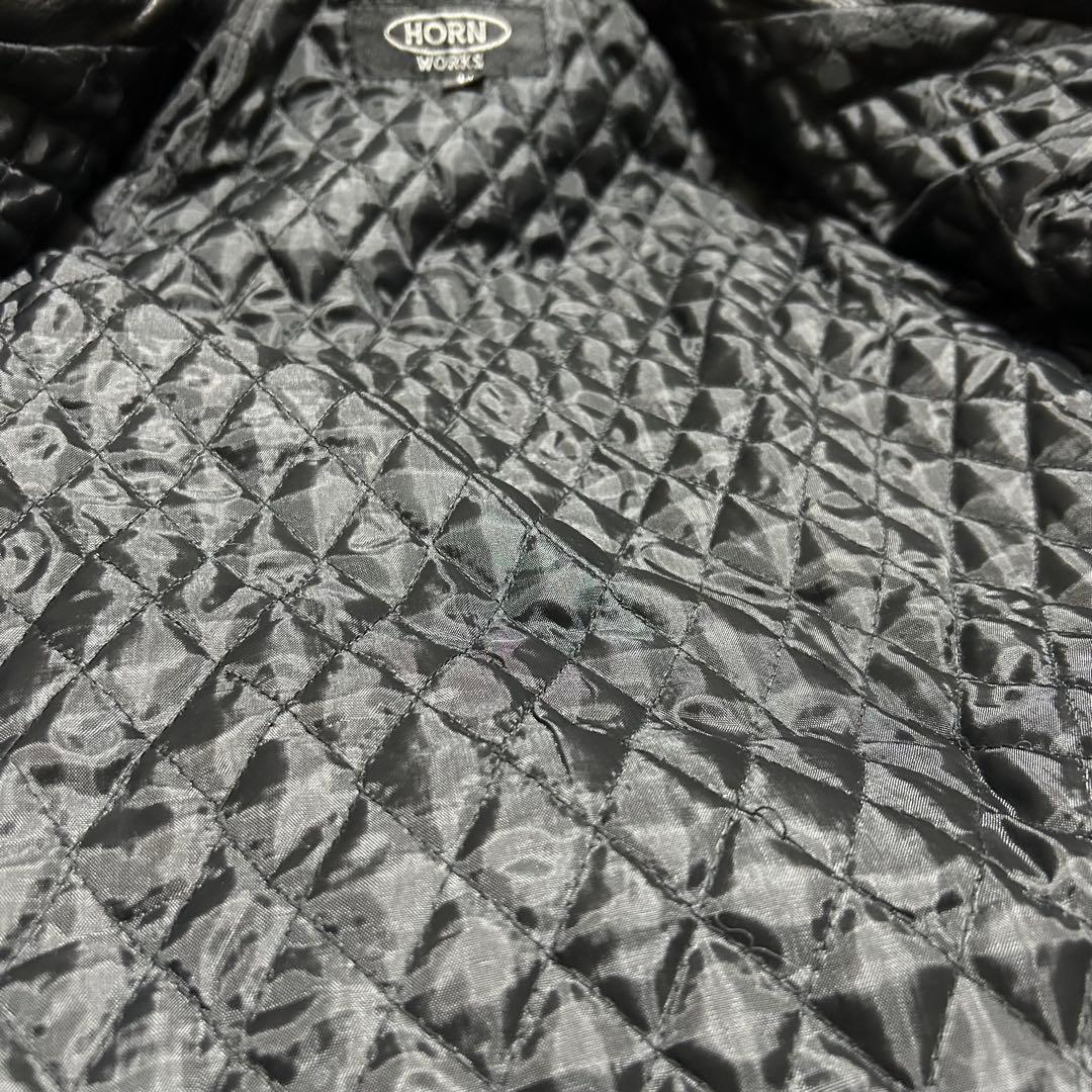 HORN WORKS ホーンワークス ダブルライダース　Lサイズ　ブラック