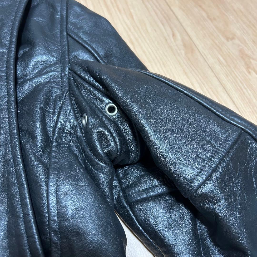 HORN WORKS ホーンワークス ダブルライダース　Lサイズ　ブラック