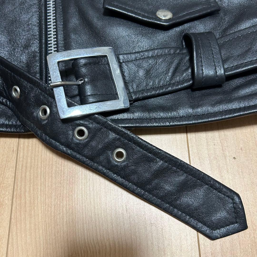 HORN WORKS ホーンワークス ダブルライダース　Lサイズ　ブラック