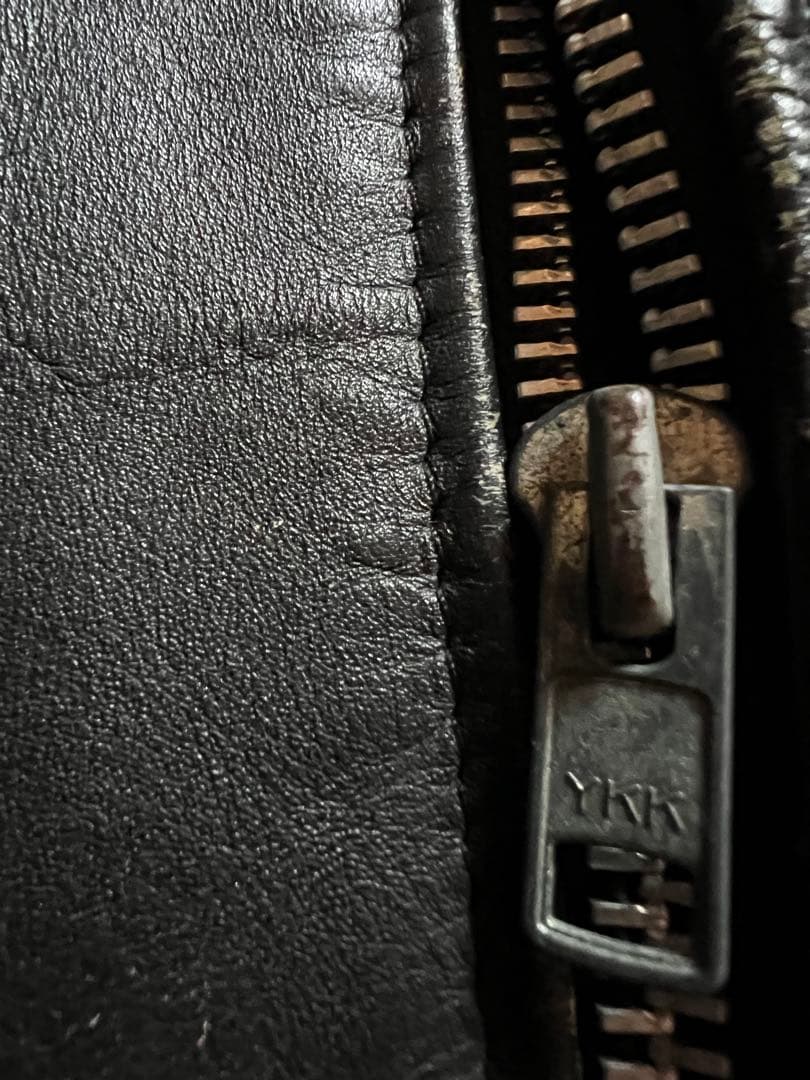 80s ショット SCHOTT 618ダブルライダース　バイカータグサイズ36