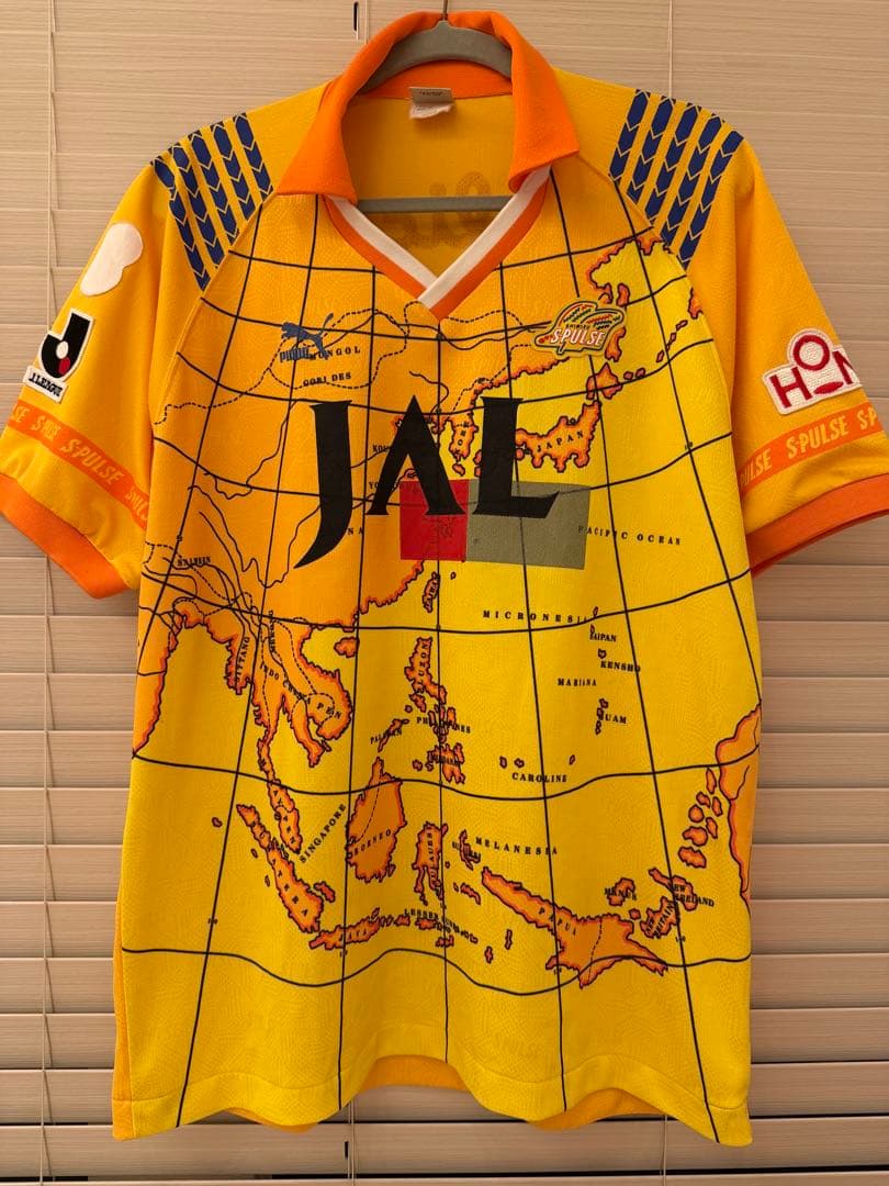 清水エスパルス　地球儀ユニフォーム　半袖