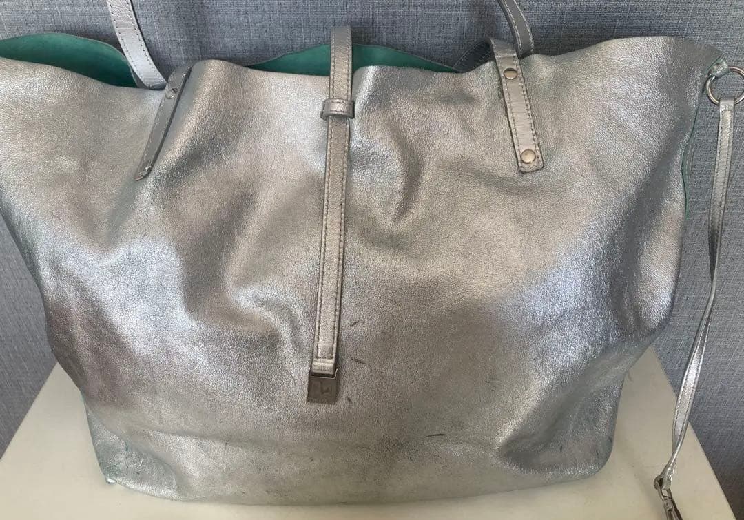 ティファニー リバーシブル 大容量トート⭐︎ポーチ・保存袋・箱付き