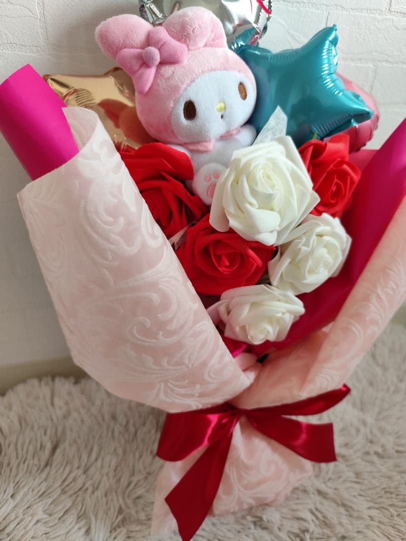 バルーンブーケ 誕生日 発表会 結婚祝い 卒業 花束 ギフト　ブーケ　周年祝