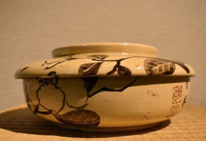 山菓子器 /古陶 日本美術 骨董品 時代品 美術品 古美術品