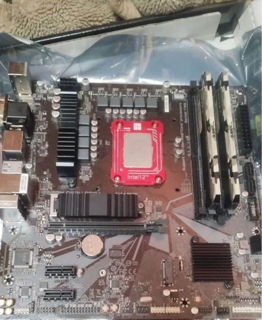 CPU、マザーボード、RAMセット