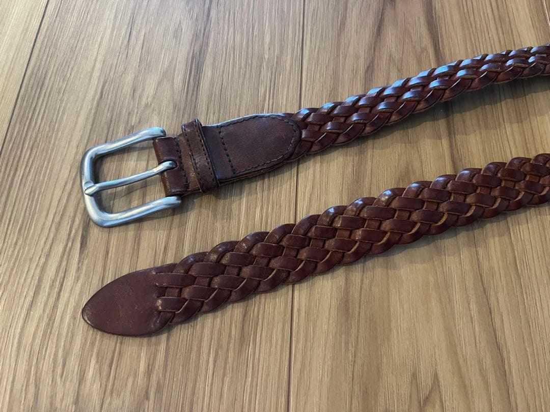 ナッツん オールドギャップ メッシュベルト ブラウン XL 90s