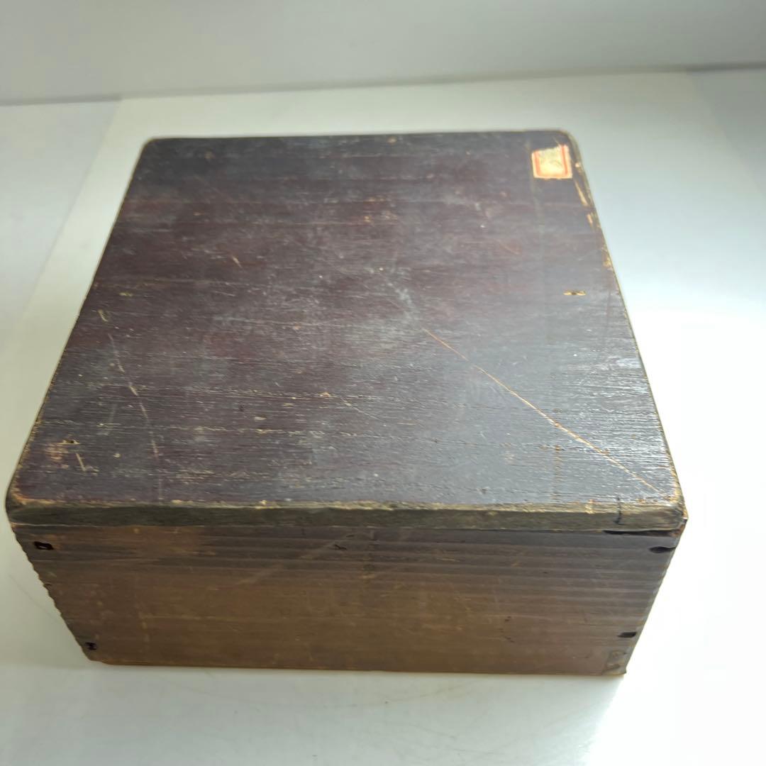 中国古玩　天目茶碗　口径約11.5㎝　木箱付　東Y8-0203①