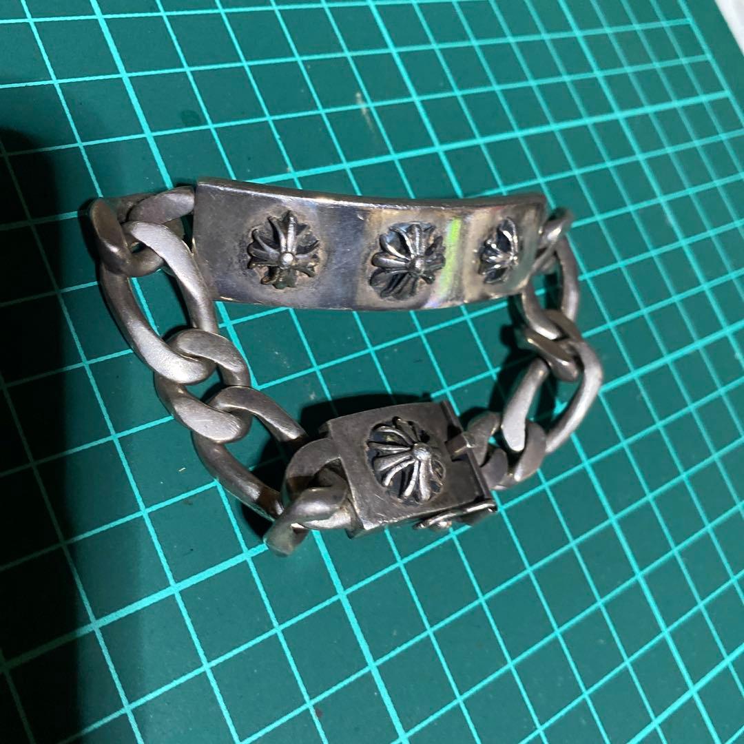 925 ブレスレット　CH プラス　チェーン型　リストバンド