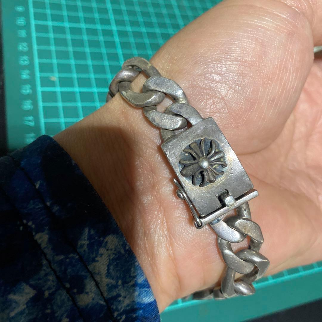 925 ブレスレット　CH プラス　チェーン型　リストバンド